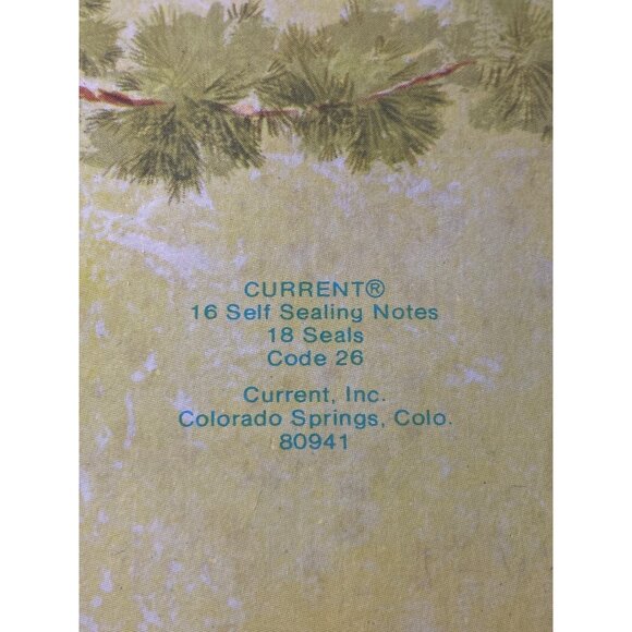 Current Note Cards Blank Floral Scenery Just Notes Self Sealing Photography VTG - Picture 7 of 15